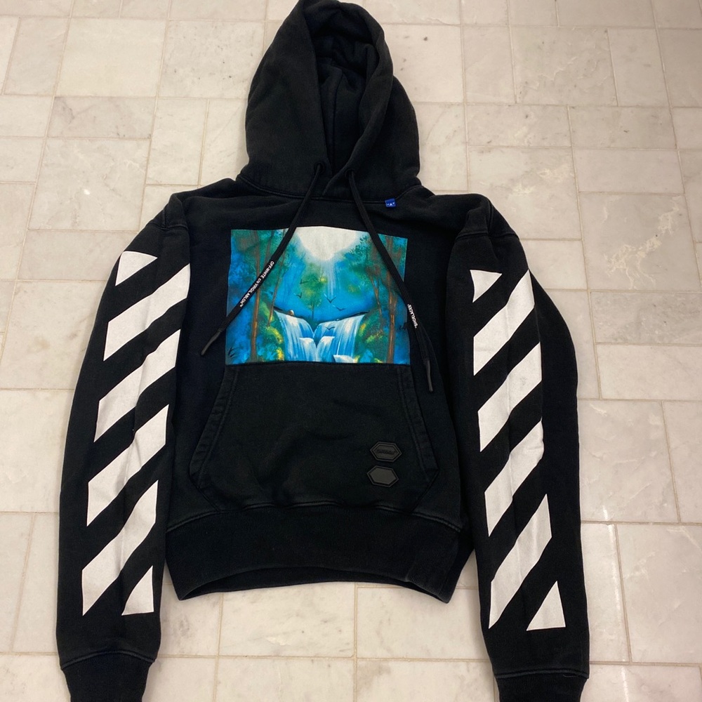 Off-White Diag Waterfall Hoodie